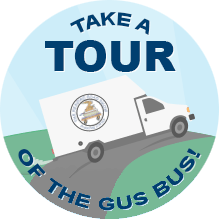 Take a tour of the Gus Bus!